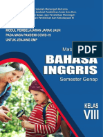 Modul PJJ Bahasa Inggris Kelas 8 Semester Genap-210204