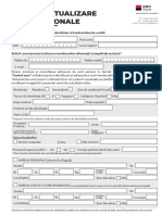 Formular Actualizare Date