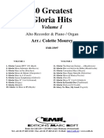 20 Greatest Gloria Hits: Arr.: Colette Mourey