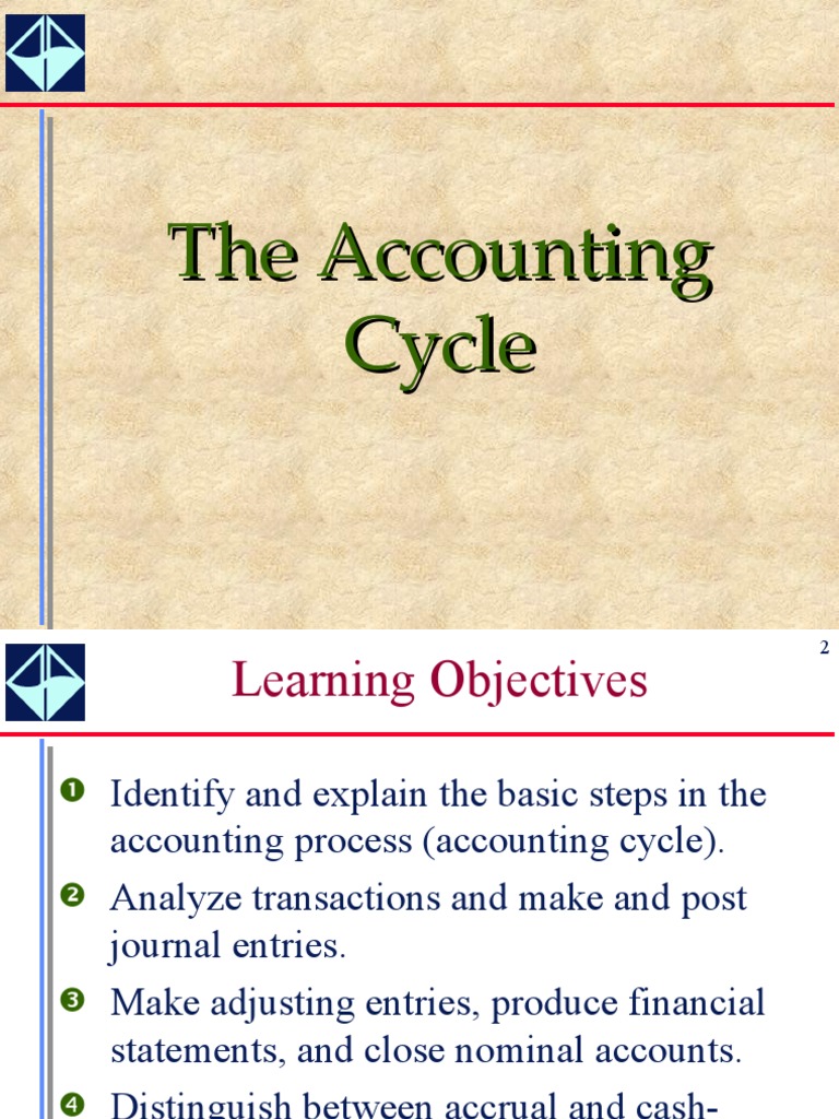 A Review of The Accounting Cycle | PDF | Debits And Credits | Financial ...