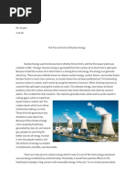 Nuclear Energy Essay