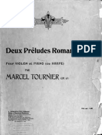 Tournier Deux Preludes Romantiques Complete