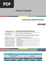 Adrenalin - Product Landscape