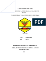 Laporan Kerja Praktek - Febry Amsal - 1601122