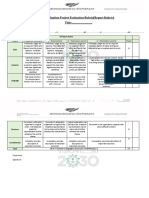 ) Report Rubric (Ggraduation Project Evaluation Rubric Title: . Names of The Group