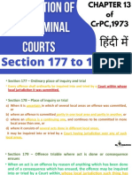 Criminal Procedure Code Sections on Place of Inquiry and Trial