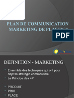 Plan de Communication Marketing