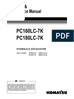 PC160LC-7 Operators Manual
