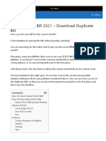 FESCO Online Bill 2021 - Download Duplicate Bill