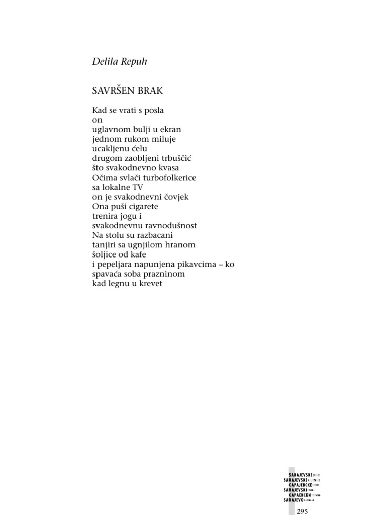 Delila Repuh Pjesme | PDF