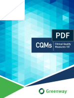 CQM Clinical Quality Measure