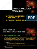 Organizational Structures and Management Functions