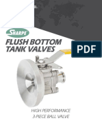 Flush Bottom Tank Valves: High Performance 3-Piece Ball Valve