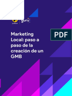 (Ebook) Marketing Local Paso A Paso de La Creacion de Un GMB