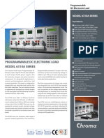 Programmable DC Electronic Load Model 6310A Series