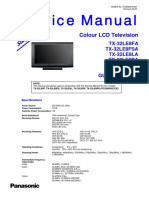 Service Manual: Colour LCD Television