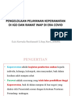 Pengelolaan Pelayanan Keperawatan Di Igd Dan Rawat Inap