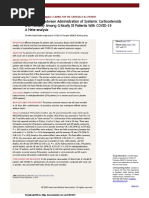 Association Between Administration of Systemic Corticosteroids and Mortality Among Critically Ill Patients With COVID-19 A Meta-Analysis