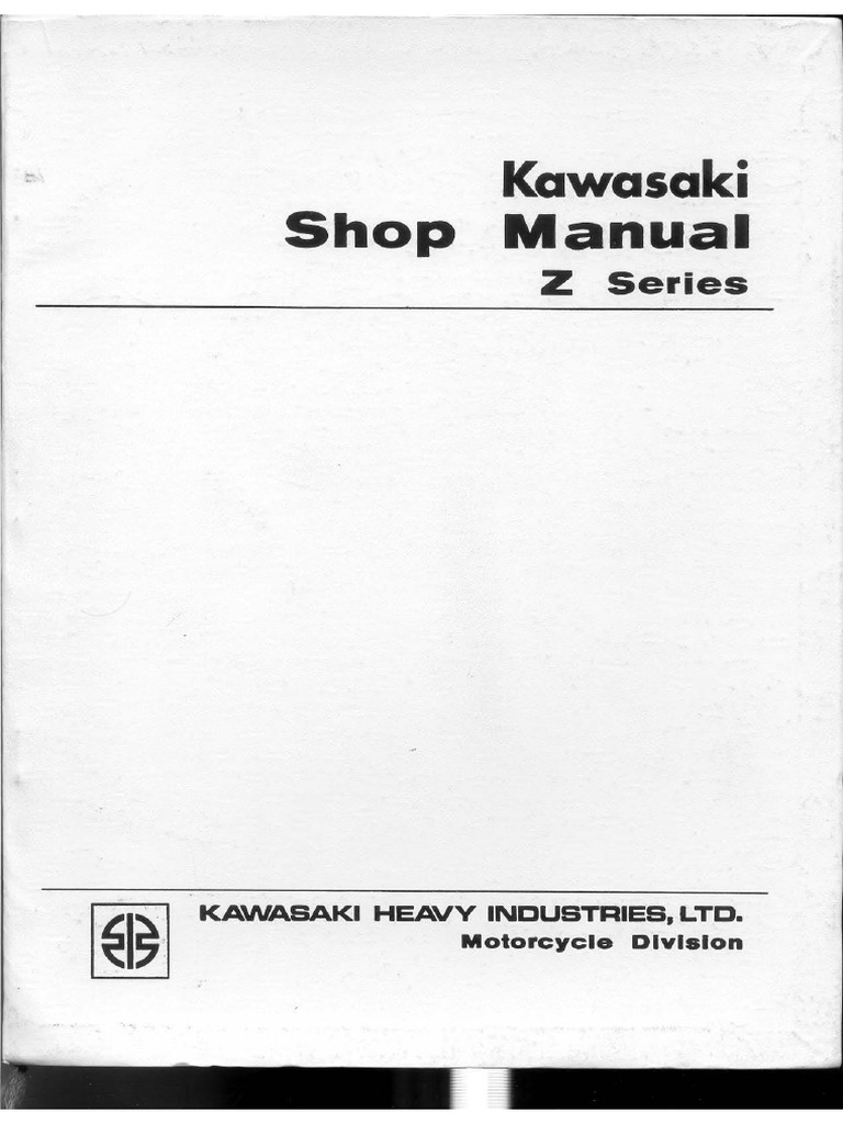 FREE KAWASAKI SERVICE MANUAL PDF 2021 visual data 3