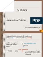 Aminoácidos e Proteínas