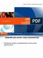 Dimensi: Pertemuan 3 Irma Damayantie, S.DS., M.Ds. Prodi Desain Interior - FDIK