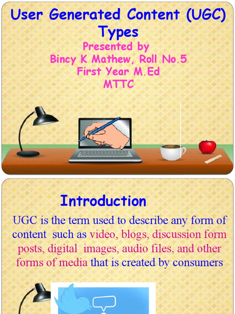 Types of User Generated Content | PDF | Computers