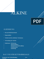 Alkine Präsentation