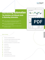 The Definitive and Ultimate Guide To Marketing Automation
