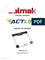 Balmak Manual Do Usuário - Actlife - SLIMBASIC-200