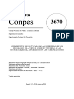 CONPES 3670 DE 2010