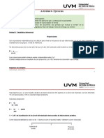 Ejercicios de proporciones y estadística inferencial