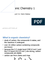 Organic Chemistry 1: Prof. Dr. Fakhri Elabbar
