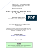 A Guide To Developing Open Access Through Your Digital Repository