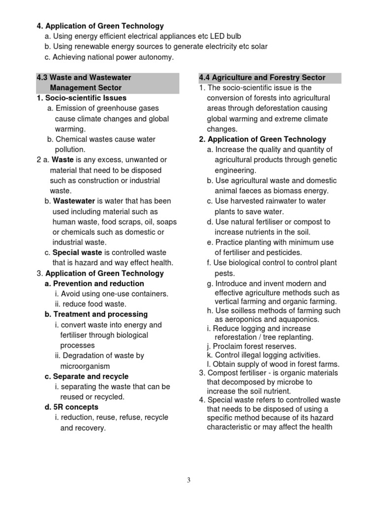 2020 F4 SCIENCE NOTES KSSM CHAPTER 4 6a | PDF | Waste | Recycling