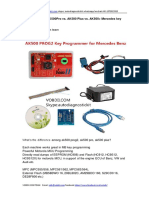 K500 PROG2 vs. AK500Pro vs. AK500 Plus vs. AK500+ Mercedes Key Programmer: A