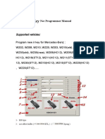 MB Key Nec Programmer Manual: Program New IR Key for Mercedes-Benz Models
