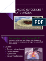 1 CARDIAC GLYCOSIDES Antianginal