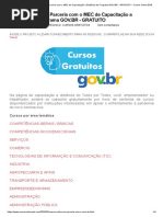 Cursos Online em Parceria com o MEC de Capacitação a Distância do Programa GOV.BR - GRATUITO _ Cursos Online EAD