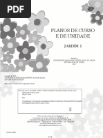 Plano Curso Unidade Jardim 1