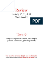 7 Review Units 9 10 11 12
