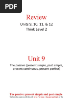 7 Review Units 9 10 11 12