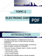 Topic 2 Electronic Display: Malaysian Institute of Aviation Technology
