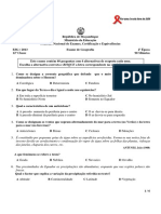 Enunciado Geografia 2 Ép. 12 Clas 2013