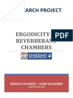 Research Project Report - ERGODICITY IN REVERBERANT CHAMBERS
