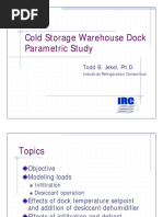 Cold Storage Warehouse Dock Parametric Study