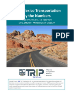 TRIP New Mexico Transportation by the Numbers Report March 2021