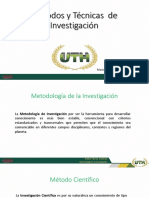 Metodos y Tecnicas de Investigación