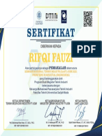 Sertifikat Pemakalah Senti Ugm - Rifqi Fauzi - Compressed - Compressed