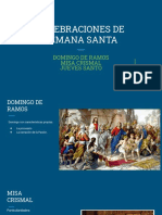 Celebraciones de Semana Santa