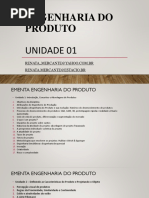 Engenharia do Produto 01